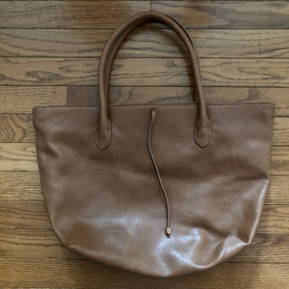 H+M Cognac Tote